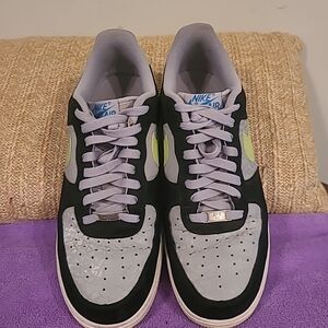 NikeNike Air Force Low 1s Volt Green/ Reflect Silver Men's Size 11